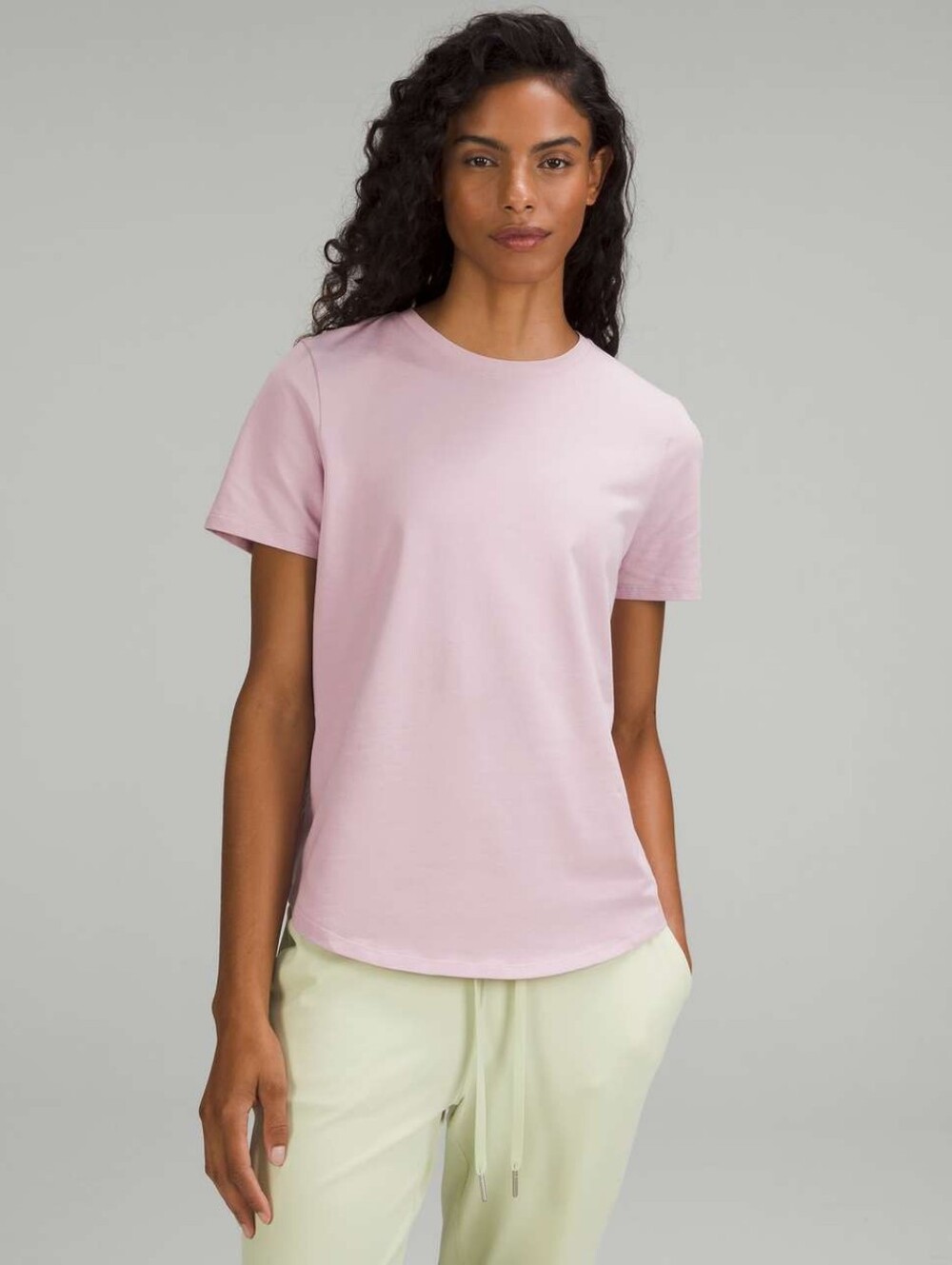 Lululemon Love Crew T-Shirt Pink Peony